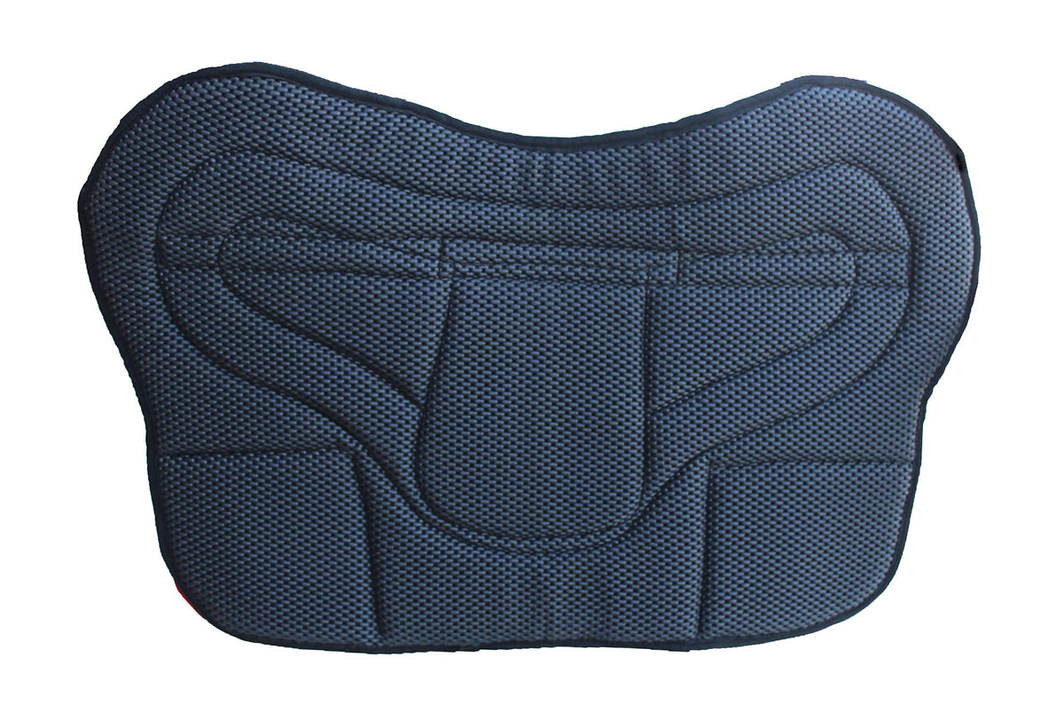 Neoprene Padded Anti-Slip Breathable Bareback Saddle Pad Black S47808