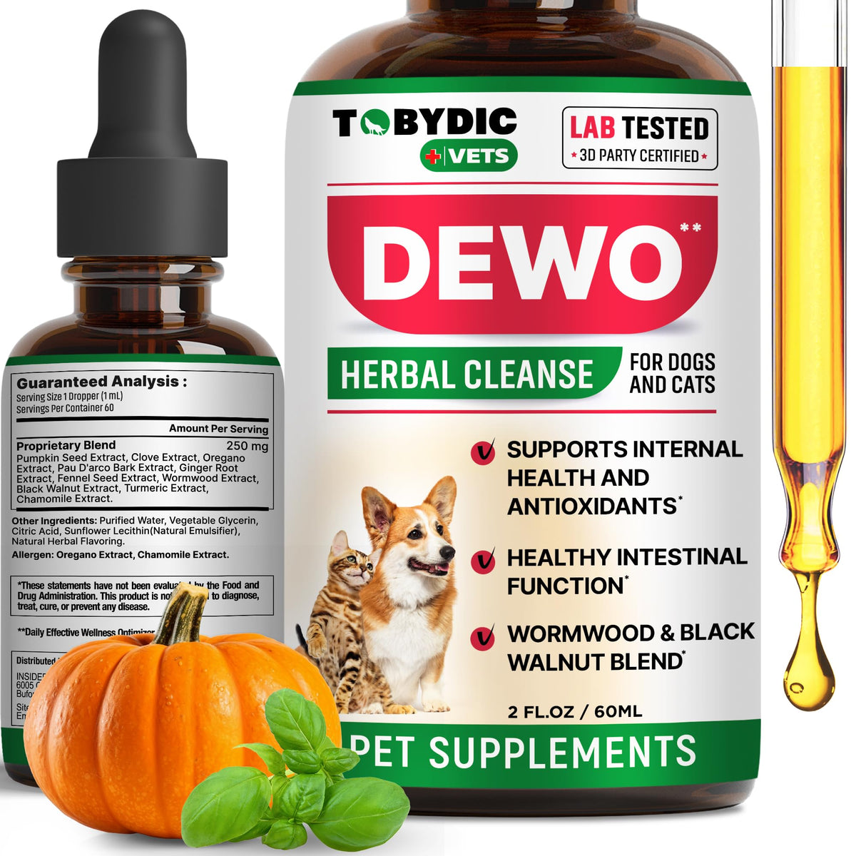 2 oz Herbal Supplement Drops F625991