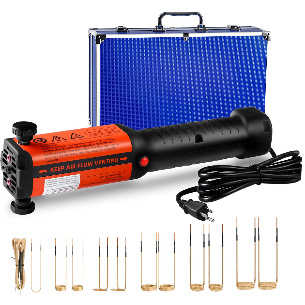 1500W Induction Heater Bolt Removal Kit with Case O688