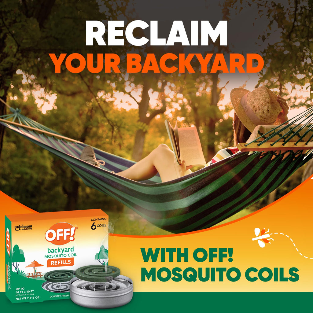 Mosquito Coil Refills 6 Count (Pack of 6) C417730