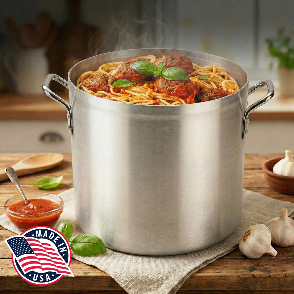60 Quart Aluminum Stock Pot J373880