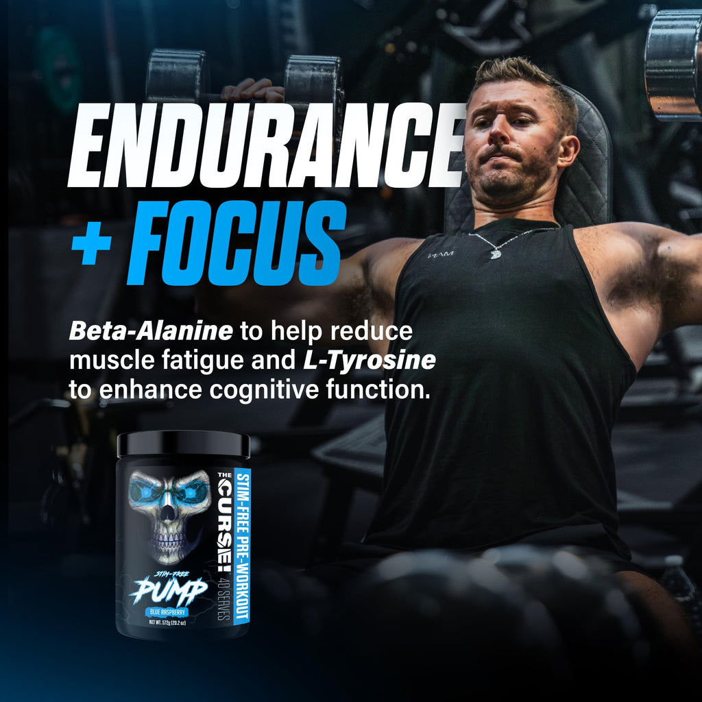 Stim-Free Pre Workout Powder Sour Candy 40 Servings P571749