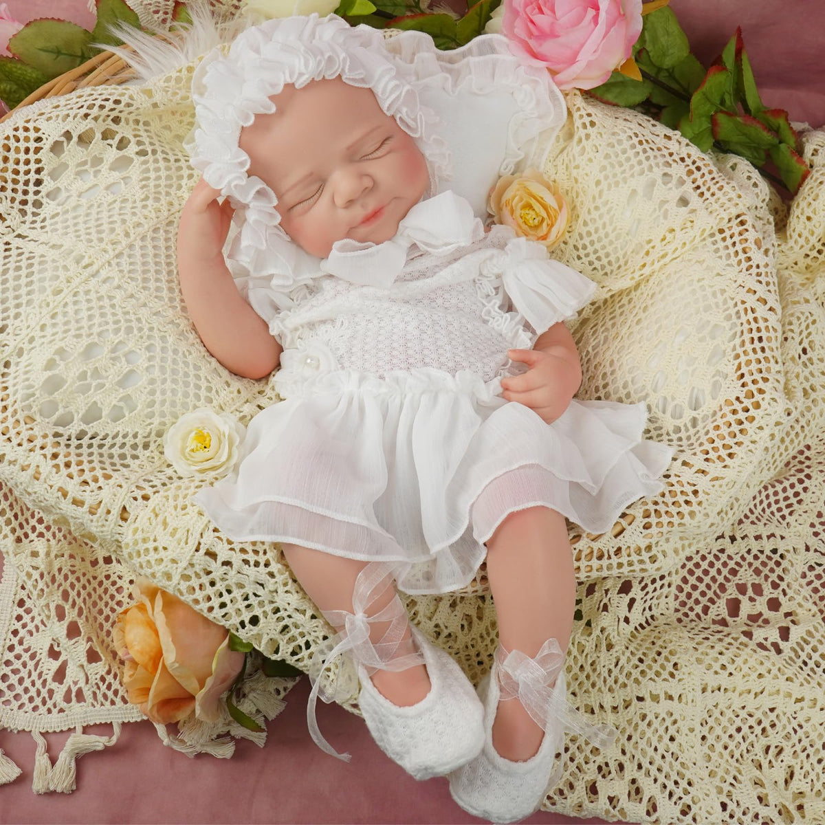 20 Inch Full Silicone Baby Doll O514