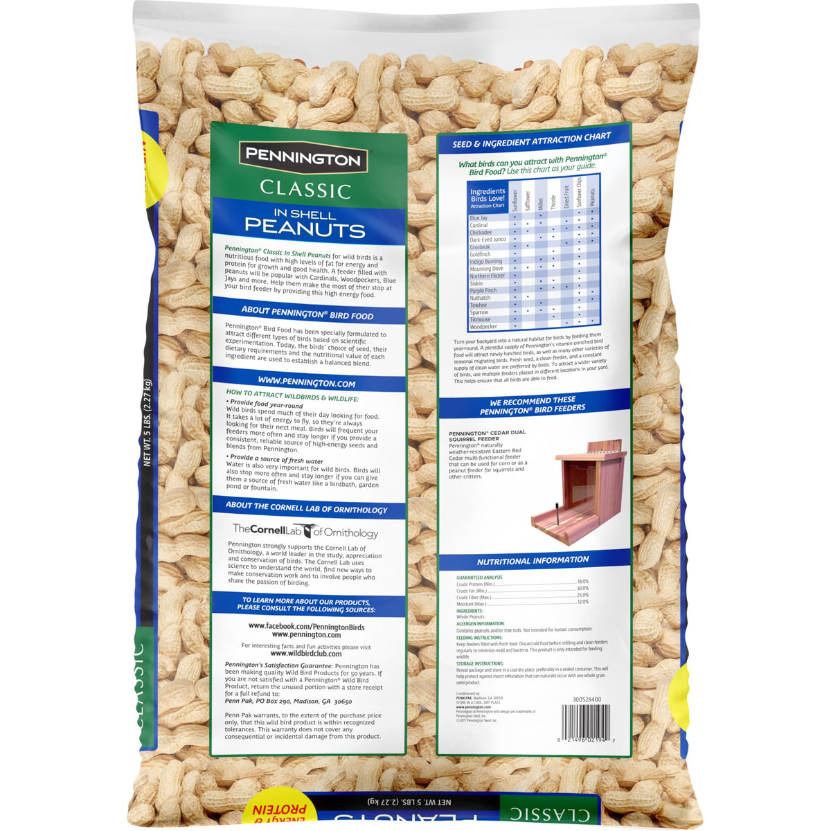 Shell Peanuts 5 pounds I30250